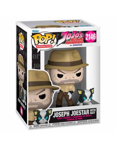 FUNKO Figura POP Jojo&#39;s Bizarre Adventure Joseph Joestar with Iggy