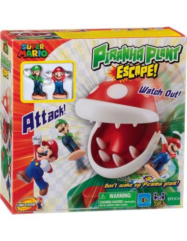 Epoch Toys Super Mario juego Piranha Plant Escape