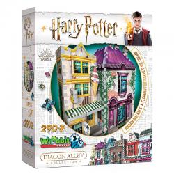 Puzzle 3D Tienda Madame Malkins & Florean Fortecsues Ice Cream Harry Potter - Imagen 1