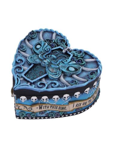 Nemesis Now La novia cadáver Caja de joyas With This Ring Vow 5 cm
