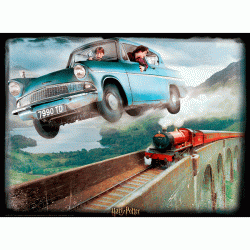 Puzzle lenticular Ford Anglia Harry Potter 500pzs - Imagen 1
