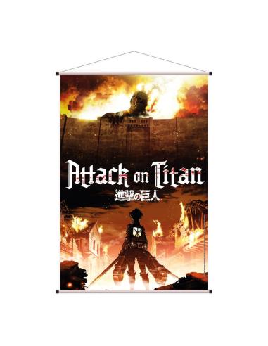 Sakami Merchandise Attack on Titan Póster Tela Colossal Titan 60 x 90 cm