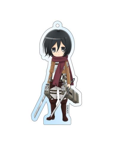 Sakami Merchandise Attack on Titan Llavero Mikasa Holographic 8 cm