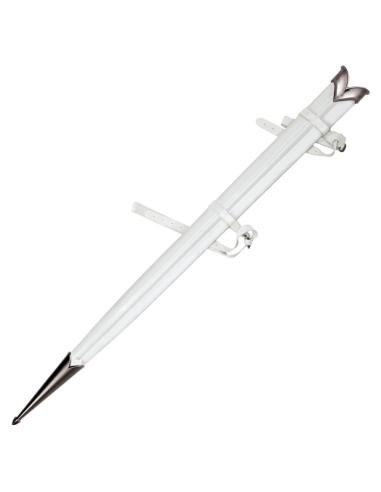 United Cutlery El Señor de los Anillos Réplica 1/1 Vaina para la espada Glamdring blanca 99 cm