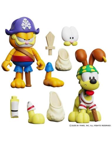 GARFIELD HALL PIRATE GARFIELD + ODIE 2PK