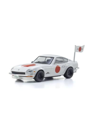 Coche de metal en miniatura Circuit Wolf Nissan Fairlady Kyosho KS07009B4 escala 1/64