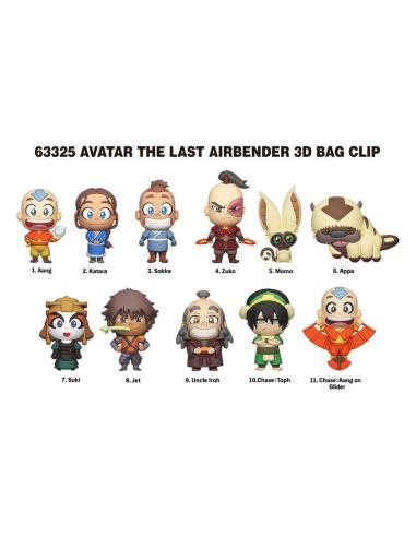 Monogram Int. Avatar: la leyenda de Aang Colgantes PVC 3D Series 1 Expositor (24)