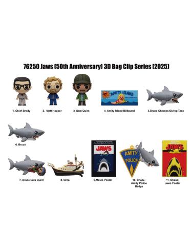 Monogram Int. Tiburón Colgantes PVC 3D 50th Anniversary Series 1 (24)