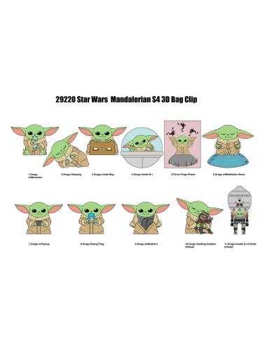 Monogram Int. Star Wars 3D Colgantes Peluche Expositor Best of Grogu Serie 1 (24)