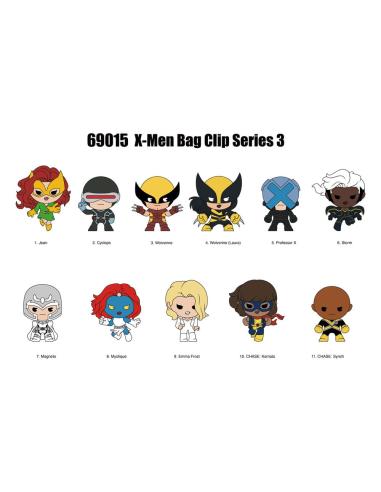 Monogram Int. Marvel 3D Colgantes Peluche Expositor X-men Classic Serie 3 (24)