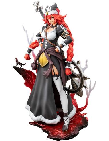 Kadokawa Overlord Estatua PVC 1/8 Lupusregina Beta 10th Anniversary so-bin Ver. with Background Parts 22 cm