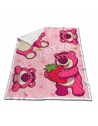 DISNEY Manta coralina sherpa Lotso Toy Story Disney Pixar 130x170cm