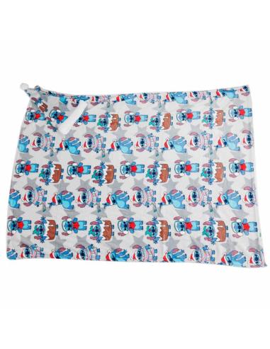 DISNEY Set manta coralina + gorro Stitch Disney