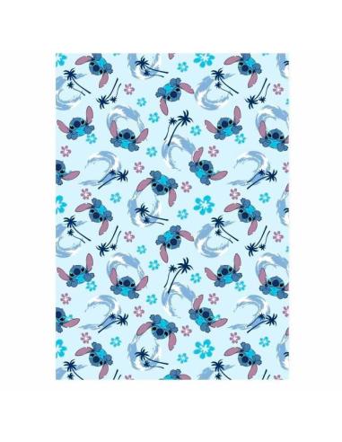 DISNEY Manta coralina Stitch Disney 110x140cm