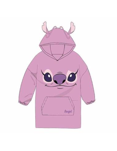 DISNEY Bata sudadera oversize Angel Stitch Disney adulto