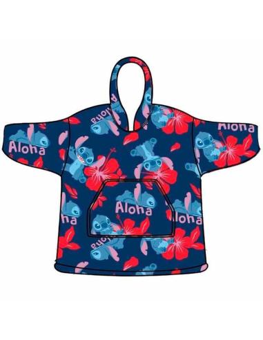 DISNEY Bata sudadera oversize Stitch Disney adulto