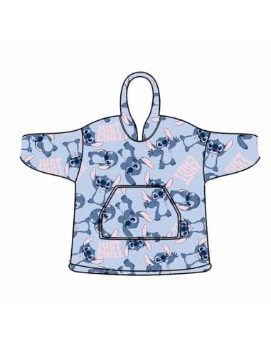 DISNEY Bata sudadera oversize Stitch Disney infantil