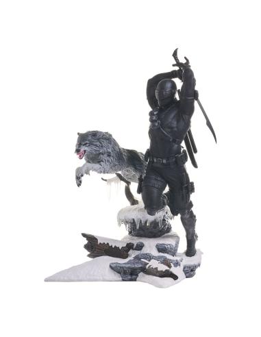 Diamond Select G.I. Joe Gallery Estatua PVC Snake Eyes 28 cm