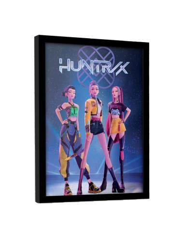 Pyramid International Las guerreras K-pop Póster Enmarcado Collector Print Huntrix