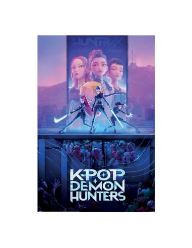 Pyramid International Las guerreras K-pop Set de 4 Pósteres Movie Key Art 61 x 91 cm (4)