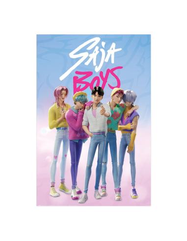 Pyramid International Las guerreras K-pop Set de 4 Pósteres Saja Boys 61 x 91 cm (4)