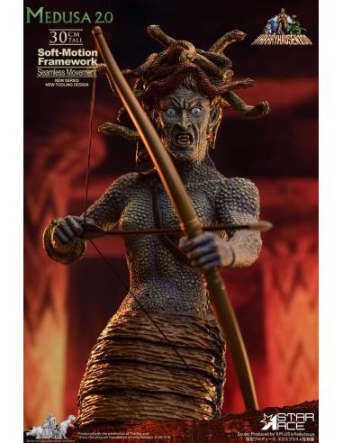 Star Ace Toys Ray Harryhausens Estatua Soft-Motion Series Medusa 30 cm