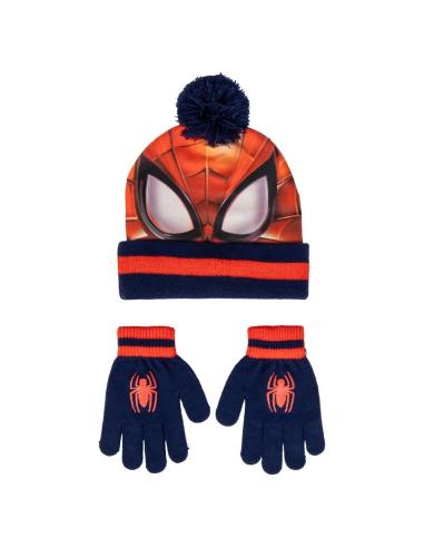 CERDÁ Set gorro y guantes Spiderman Marvel