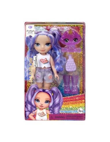 MGA Muñeca Little fashion Amathyst morada Rainbow High