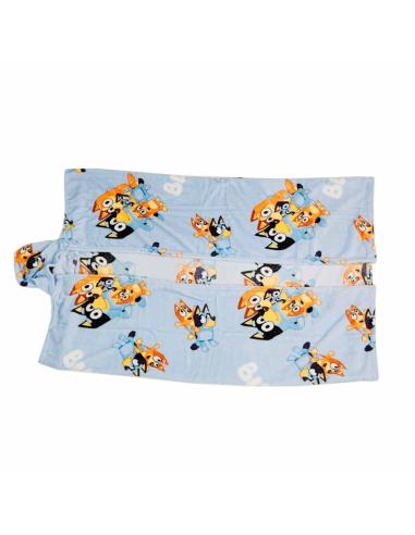 MOOSE Manta coralina capucha Bluey 120x150cm