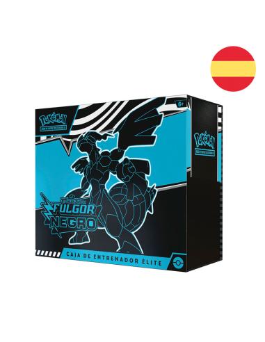 POKEMON JUEGO DE CARTAS Estuche Entrenador juego cartas coleccionables Fulgor Negro Pokemon español