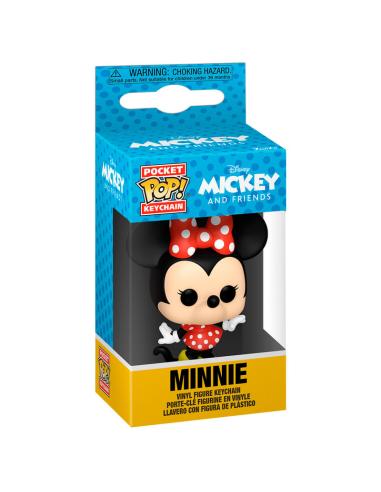 FUNKO Llavero Pocket POP Disney Classics Minnie Mouse