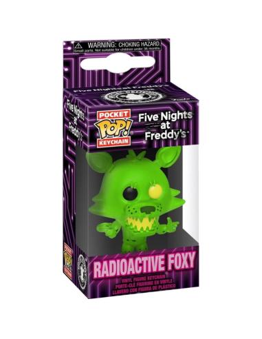 FUNKO Llavero Pocket POP Five Nights at Freddys Radioactive Foxy