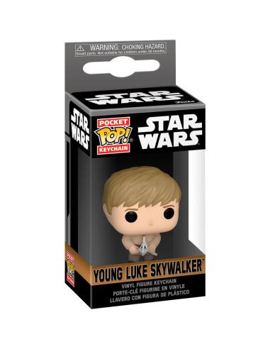 FUNKO Llavero Pocket POP Star Wars Obi-Wan Kenobi 2 Young Luke Skywalker