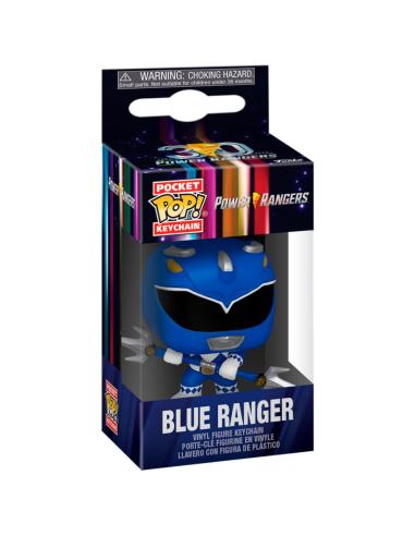 FUNKO Llavero Pocket POP Power Rangers 30th Anniversary Blue Ranger