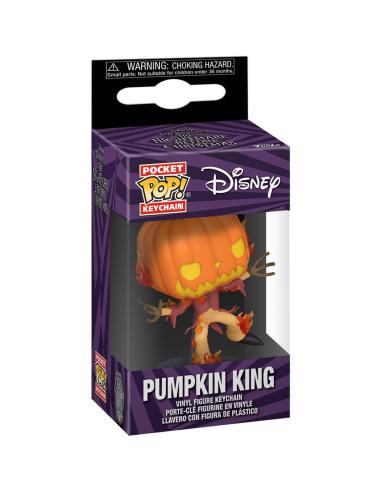 FUNKO Llavero Pocket POP Disney Pesadilla Antes de Navidad 30th Anniversary Pumpkin King