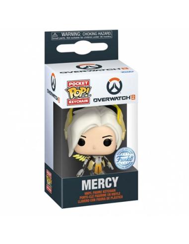 FUNKO Llavero Pocket POP Overwatch 2 Mercy