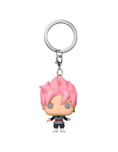 FUNKO Llavero Pocket POP Dragon Ball Super - Super Saiyan Rose Goku Black