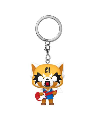 FUNKO Llavero Pocket POP Aggretsuko - Aggretsuko with Guitar