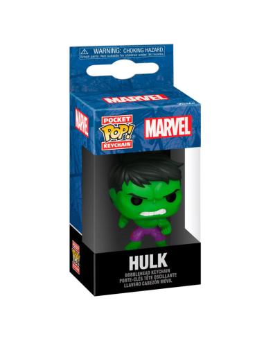 FUNKO Llavero Pocket POP Marvel Hulk Classics