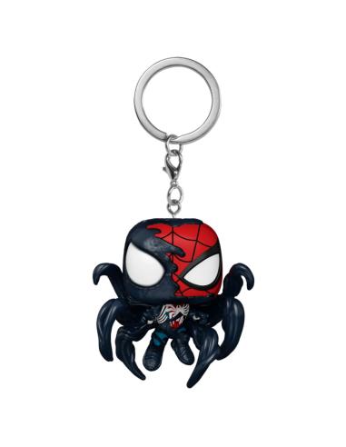 FUNKO Llavero Pocket POP Marvel Spider-Man 2 Advanced Suit 2.0 Symbiote Takeover