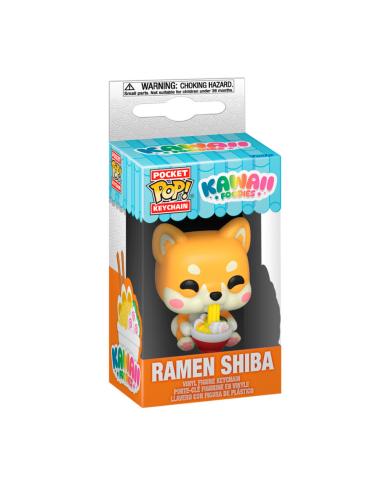 FUNKO Llavero Pocket POP Kawaii Fodies Ramen Shiba