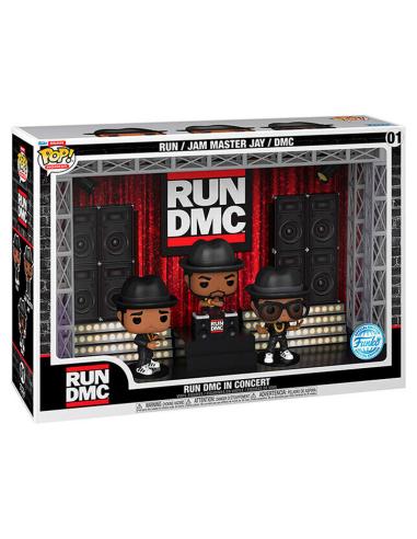 FUNKO Figura POP Moments Deluxe Run DMC in Concert Exclusive