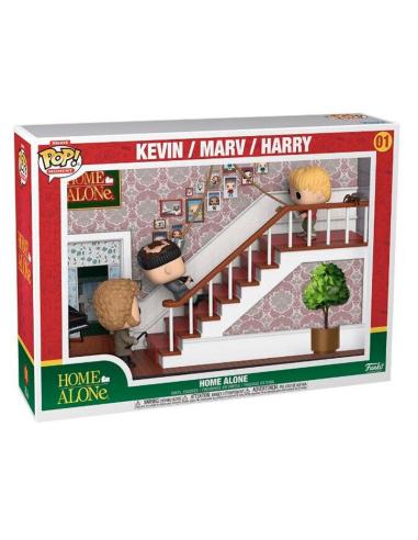 FUNKO Figura POP Moments Deluxe Home Alone Staircase Exclusive