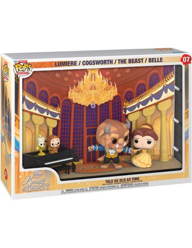 FUNKO Figura POP Moment Deluxe Disney La Bella y La Bestia Tale as Old as Time