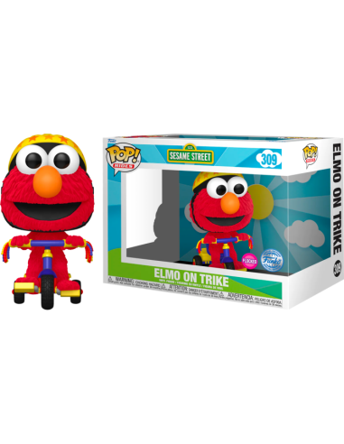 FUNKO Figura POP Rider Barrio Sesamo Elmo on Trike Exclusive