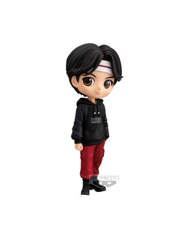 BANPRESTO Figura Jin BTS Tinytan Mic Drop Q Posket 14cm