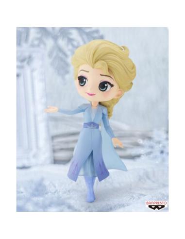 BANPRESTO Figura Elsa Ver.A Frozen 2 Disney Characters Q posket 14cm