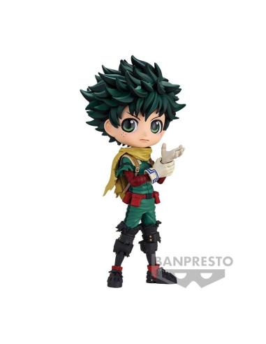 BANPRESTO Figura Izuku Midoriya My Hero Academia Q posket 14cm