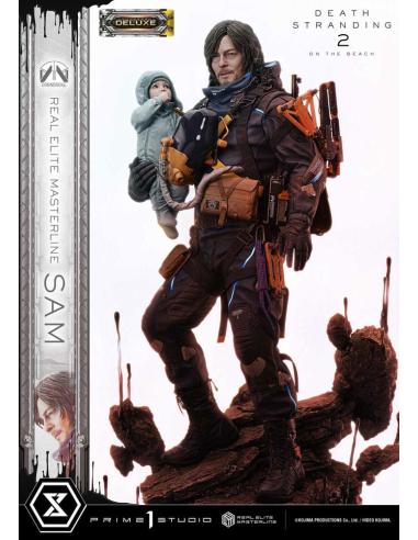 Prime 1 Studio Death Stranding 2: On the Beach Estatua Real Elite Masterline Series 1/3 Sam Deluxe Version 83 cm