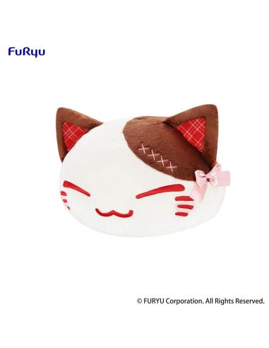 Furyu Nemuneko Cat Peluche Sweet Big Plush Brown 35 cm